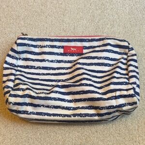 Scout Navy and White Striped Pouch